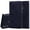 Black, variant on Frosted Business Magnetic Horizontal Flip PU Leather Case with Holder & Card Slot & Lanyard