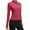Wine, variant on gbyLJF Women's Workout Yoga Tops Lightweight Running Athletic Jacket Solid Color Zip Up Slim Fit Fitness Jackets