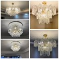 thumbnail image 3 of GPD Modern Luxury Glass Ceiling Chandelier Living Room K9 Crystal LED Lights For Bedroom Kitchen Island Lamp Room Decor Fixtures My Lux Decor Round, 3 of 13