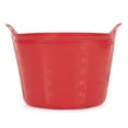 thumbnail image 2 of Tuff Stuff Products F16-RD Large 16 Gallon Plastic Flex Tub with Handles, Red, 2 of 6