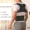 thumbnail image 2 of Corrector de postura de espalda invisible, faja ajustable para hombros, soporte recto para clavícula para hombres, mujeres, adultos y niños, 2 of 6