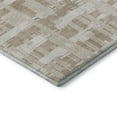 thumbnail image 3 of Addison Rugs Mayfield Premium Machine Washable Transitional Stripes Taupe Rectangle Rug, 8' x 10', 3 of 7