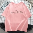 thumbnail image 4 of Plus Size 6XL 150KG Women's T-shirts Harajuku Big Size Tops Cat Printed O Neck Short Sleeves Loose Summer Kawaii Tshirt, 4 of 6