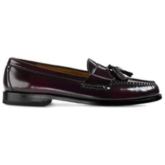 Cole Haan Mens Pinch Tassel Closed Toe Penny Loafer, Burgundy, Size 10.0 KbwD