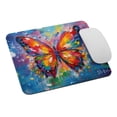 thumbnail image 1 of Mouse Pad SVART de Superficie Suave, base antideslizante, con diseño orginal de Mariposa estilo arte urbano, Diseño3, 22*18 cm, 1 of 4