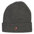 thumbnail image 5 of Mini Rocket Embroidered Long Beanie - Dk Grey OSFM, 5 of 5