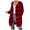 Wine, variant on Frostluinai Womens Striped Knit Cardigan Open Front Color Block Sweater Cardigan Long Sleeve Loose Fit Sweaters Fall Jacket with Pocket