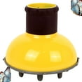 thumbnail image 3 of Universal Hair Dryer Diffuser Professional Blow Dryer Large Diffuser Parts for Home Hair Salon (Yellow), 3 of 4