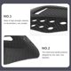 thumbnail image 4 of GOOHOCHY 2 protectores de manos para manillar de motocicleta, protector de manillar, protector contra el viento, 4 of 8