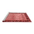 thumbnail image 2 of Ahgly Company Machine Washable Indoor Rectangle Oriental Red Modern Area Rugs, 4' x 6', 2 of 4