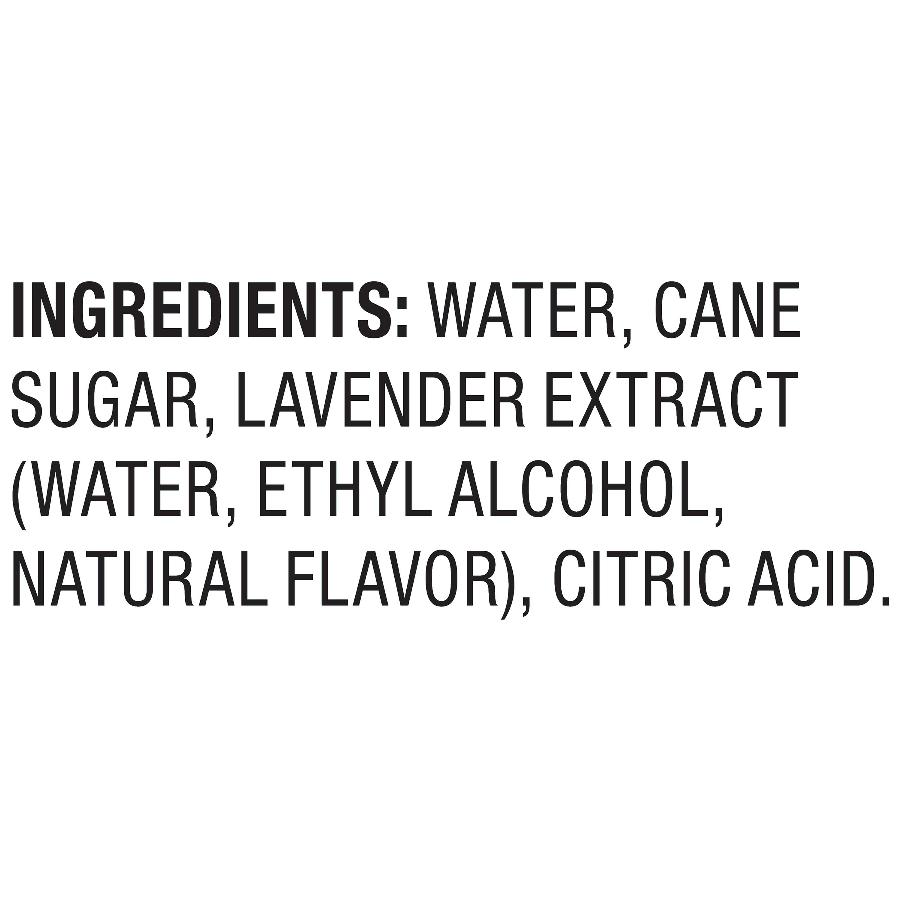 bettergoods Lavender Simple Syrup, 12 fl oz, Glass Bottle
