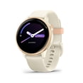 thumbnail image 1 of Garmin v voactive 6, Reloj inteligente GPS de salud y fitness, Pantalla AMOLED, Hasta 11 días de batería, Amanecer rosa metalizado con banda ósea, 1 of 7