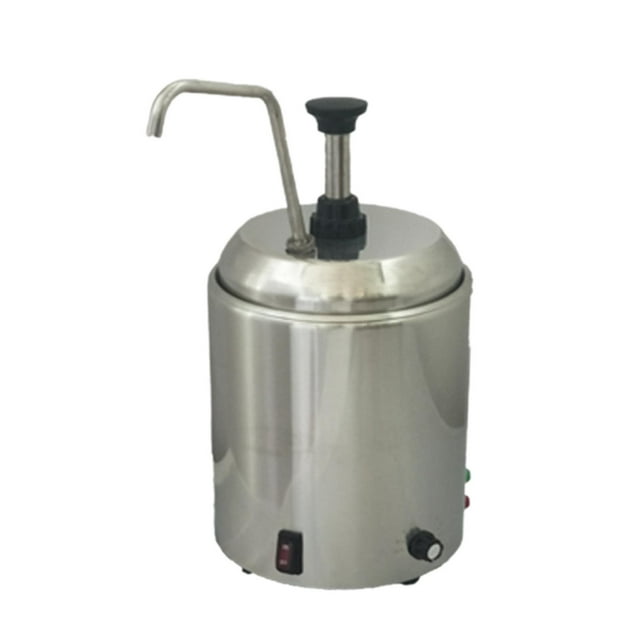 Dispensador de queso caliente Dispensador de calentada eléctrica Práctico y práctico dispensador de chocolate para hoteles Dulce de azúcar