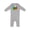AC-Heather Grey, variant on Future Artist Pop Art Style with Paint Splatters Baby Romper Coveralls