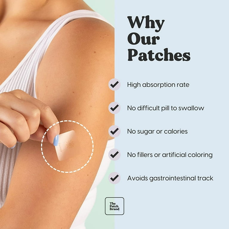 Patch Brand Herbal Sleep Aid Patches with Melatonin & Valerian Root,  Natural Remedy, 2-Pack - Walmart.com