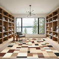 thumbnail image 2 of ODIKA 3'x5' Machine Washable Non-Slip Area Rug, Geometric Beige High Traffic Rug, Beige, 1095414, 2 of 7