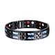 thumbnail image 2 of Pulsera para mujer, regalo para mujer, pulsera magnética de color azul carbón, pulsera de titanio de color azul carbón, pulsera para hombre., 2 of 4