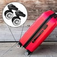 thumbnail image 2 of 2x Luggage Wheel, Universal ,Replacement, Black 360 Swivel ,Wear Resistant for Suitcase Caster Travel Professional DIY High Performance, 2 of 11
