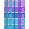 thumbnail image 1 of Ahgly Company Indoor Rectangle Patterned Blue Novelty Area Rugs, 7' x 9', 1 of 6