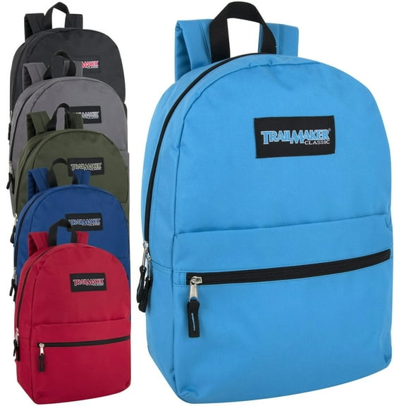 17 Inch Classic Backpack - 6 Colors Case Pack 24