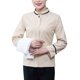 thumbnail image 1 of Toystoory Uniformes de limpieza, ropa de camarera transpirable de manga larga cómoda con espalda recta para hoteles, restaurantes, cafeterías, 1 of 6