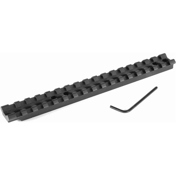 Evolution Gun Works Picatinny Rail Scope Mount, Savage 25, 20 MOA, 7.064in, Aluminum, Matte Black