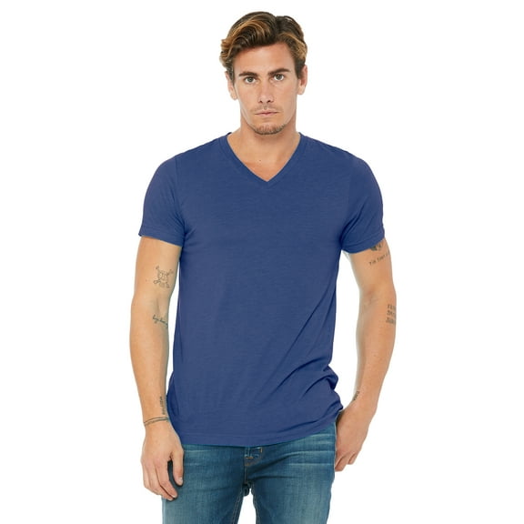 Bella Canvas Unisex Triblend Short-Sleeve V-Neck T-Shirt - 3415C