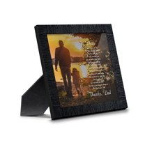 Father's Day Gifts from Son or Daughter, Picture Frames Gifts for Dad on Fathers Day, Christmas, or Birthday, Father of the Bride Gifts, Best Dad Gifts, Bonus Dad Gifts 8645CH
