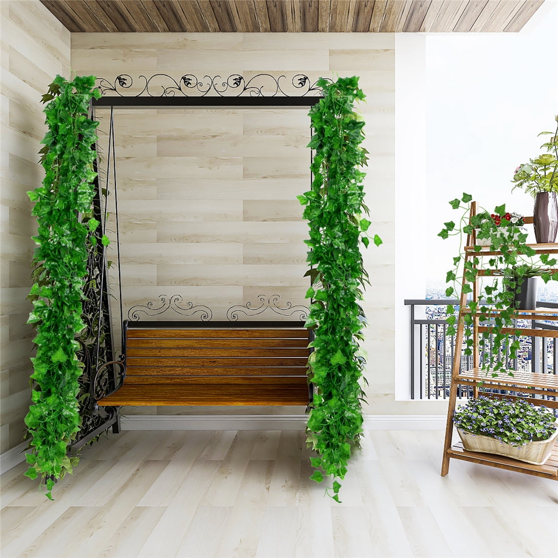 Bulk Faux Greenery Aesthetic Room Decor Artificial Plants LED Ivy Garland  Fake Leaf Vines Hanging For Home Living Decoration Bedroom 221122 From  Cong08, $12.68