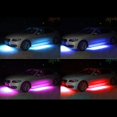 thumbnail image 2 of Luces de chasis de automóvil, aplicación de control remoto inalámbrico colorido, luces de control de voz de ritmo RGB, luces de ambiente decorativo modificadas para automóvil, 2 of 5