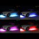 thumbnail image 4 of Luces de chasis de automóvil, aplicación de control remoto inalámbrico colorido, luces de control de voz de ritmo RGB, luces de ambiente decorativo modificadas para automóvil, 4 of 4