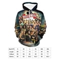 thumbnail image 2 of Unisex Wres-Tler W-W,E Hoodies Long Sleeve Sweatshirts with Big Pockets for Men Women, 2 of 8