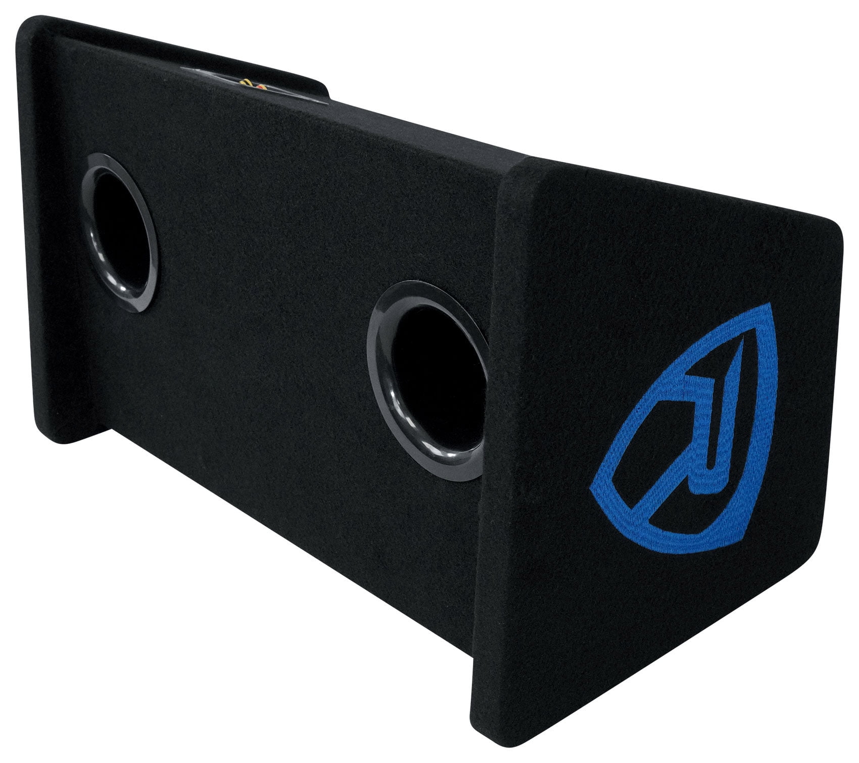 Rockville RV208P Dual 8" 800w Car Audio Subwoofers in Vented Sub Enclosure Box