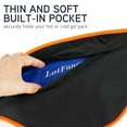 thumbnail image 4 of LotFancy Ice Pack for Back Injuries, 2 Gel Hot Cold Packs w/ Wrap for Low Back, Waist, Abdomen, 4 of 8