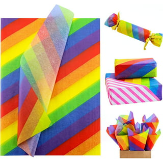 Simetufy 360 Sheets 36 Multicolor Tissue Paper Bulk Gift Wrapping Tissue Paper Decorative Art Rainbow Tissue Paper 12 inch x 8.4 inch for Art Craft
