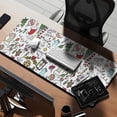 thumbnail image 2 of Long Mouse Pads for Desk,Multicolor Christmas Pattern Desk Mats on Top Of Desks, Desk Mouse Pad Extra Large with 3mm Non-Slip Base and Stitched Edge for Gaming,Office,Work,Home 35.4x15.7in, 2 of 5