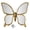Butterfly, variant on Dragonfly Mirror Wall Decor, Dragonfly Design Wall Mounted Sculptures, Retro Decorative Bug Insects Animals Beetle Mirrors, Creative Butterfly Home Decor for Living Room Bedroom