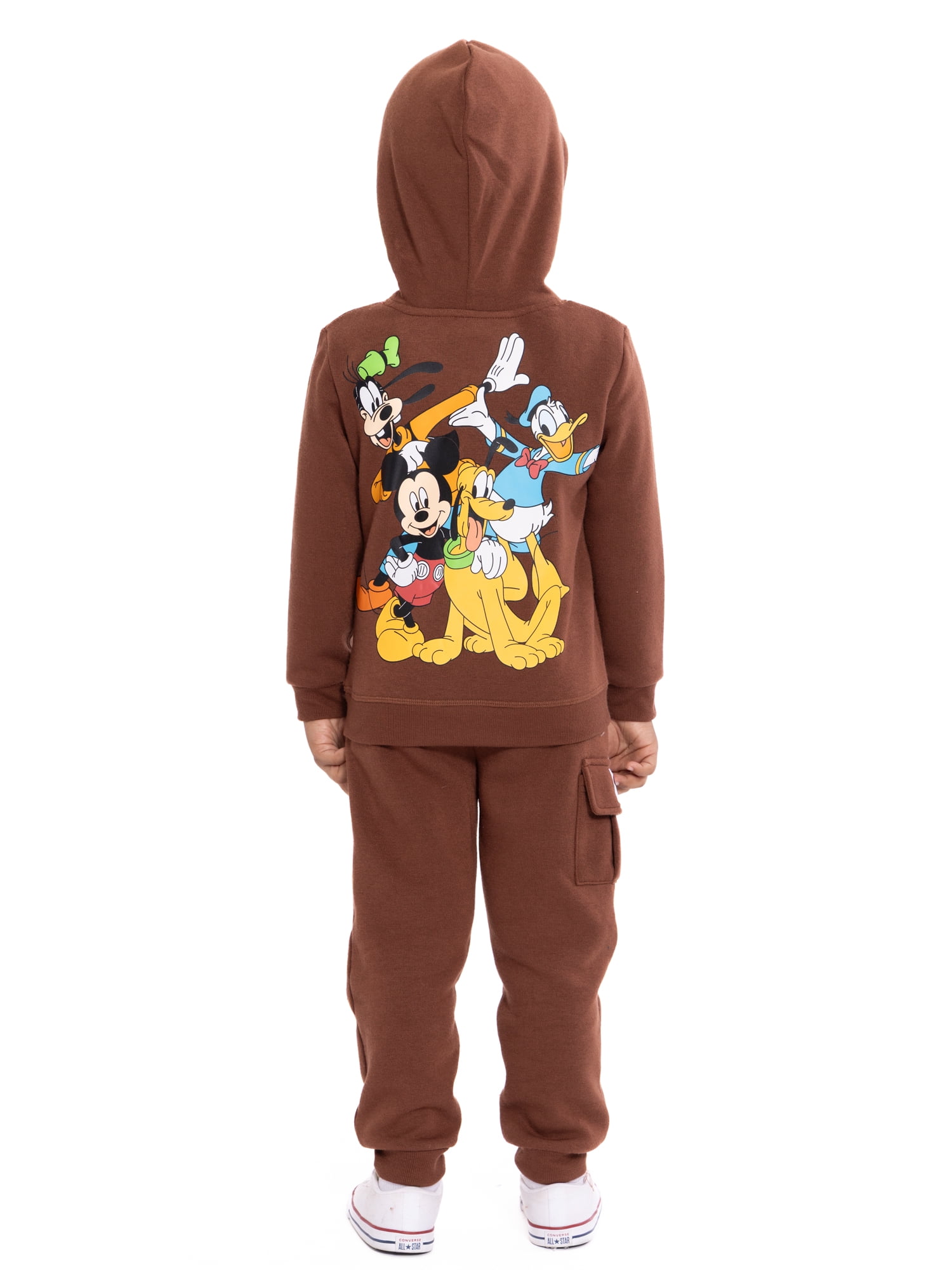 Mickey and Friends Toddler Boys Graphic Hoodie and Jogger Pants Set, 2-Piece, Sizes 12M-5T