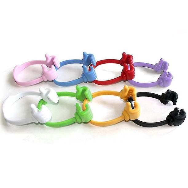 Soporte para teléfono móvil Thumbs Up de 8 piezas Soporte para teléfono inteligente de escritorio Soporte creativo Thumbs Soporte para teléfono móvil Thumbs