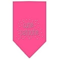 thumbnail image 2 of Pet and Dog Bandana Rhinestone, "Cutie Patootie", 2 of 10