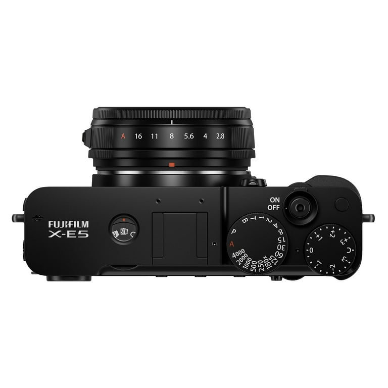 Fujifilm X-E5 Mirrorless Camera with XF23mmF2.8 R WR Lens (Black