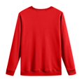 thumbnail image 4 of 2023 Chandail Surdimensionné pour Femmes Mode Col Rond Décontracté Manches Longues Chandail Imprimé Hauts Blouse Coupe Ample Hauts pour Femmes, 4 of 5