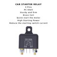 thumbnail image 4 of Starter Solenoid, Car Starter Relay PC Shell 2.4W 120A 12V High Starting Power 4 Pins  For Automobile, 4 of 8