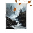thumbnail image 3 of Qisvanset Norwegian Forest Cat Wall Art 12x16 Inch Bookstore Decor, 3 of 8