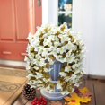 thumbnail image 3 of Bougainvillea Artificial Fall Hanging Flowers Plants for Outdoors Autumn Decoration, 2pcs Faux Bougainvillea Vines White Fake Flowers Realistic UV Resistant Silk Flowers for Outside Planter Yard Home, 3 of 17