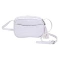 thumbnail image 2 of Bolso de hombro con borlas para mujer Bolsos cruzados casuales Cuero de PU para el trabajo (Blanco), 2 of 8