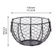 thumbnail image 3 of Cesta de huevos,Cesta multiusos para huevos,cesta tejida de alambre de hierro,Cesta de almacenamiento de alambre para huevos Cesta de almacenamiento portátil,Figura de escritorio,Estatuas, 3 of 8