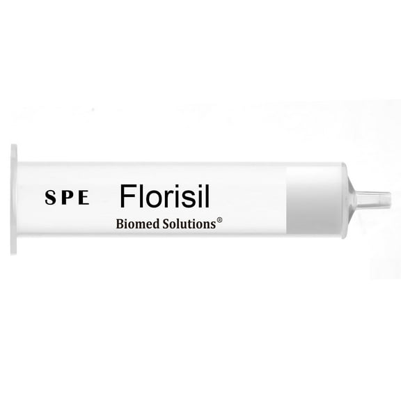 Solid Phase Extraction Cartridges Florisil SPE Columns for Retention of the Target Compound for selective adsorption of analytes or interferences from complex matrices(100mg/1ml-5pcs)