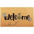 thumbnail image 2 of Imitation Fiber Indoor Outdoor Doormat High Density Mud Dirt Absorption Stain Resistant Non Slip TPR Backing Easy Clean Mat for Entryway Balcony Garage Porch High Traffic Areas Home Daily Use, 2 of 6
