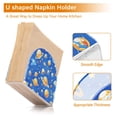 thumbnail image 4 of Dailycode 2 Pack Napkin Holder for Table Acrylic Kitchen Paper Tissue Dispenser, Cartoon Planets and Shooting Stars, 4 of 9